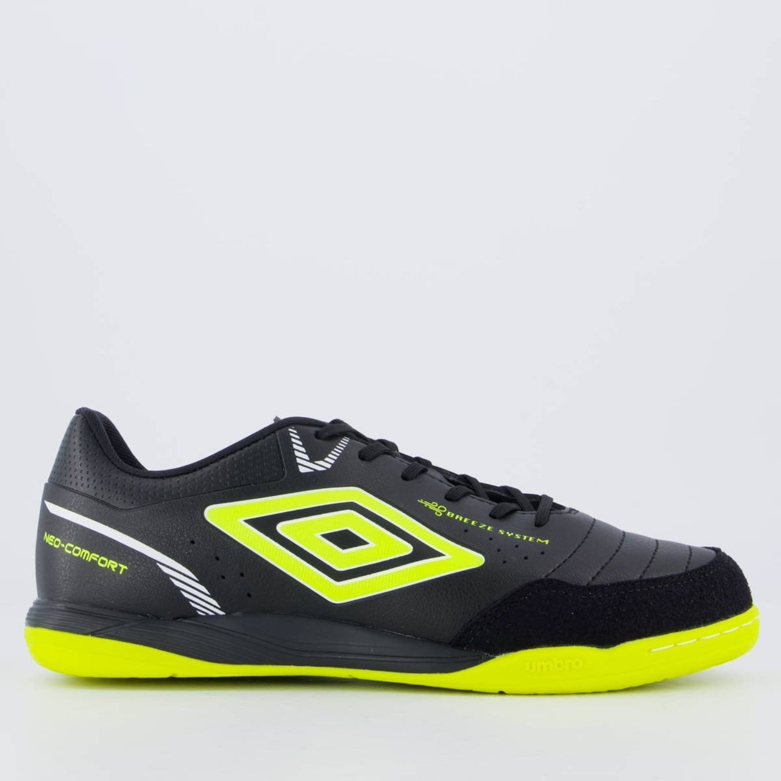 Vista principal Chuteira Umbro Neo-Comfort Futsal Preta Umbro preto