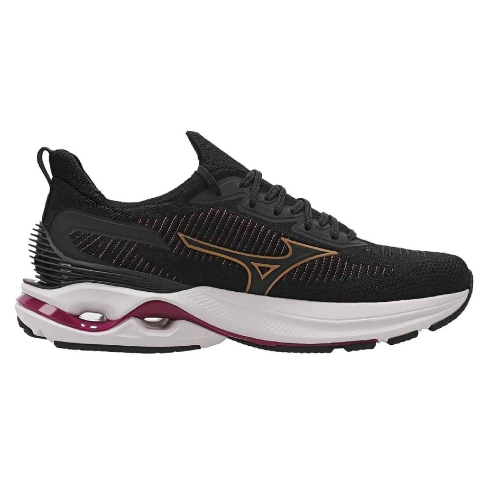 Tenis Mizuno Wave Mirai 7 - Feminino Bordô