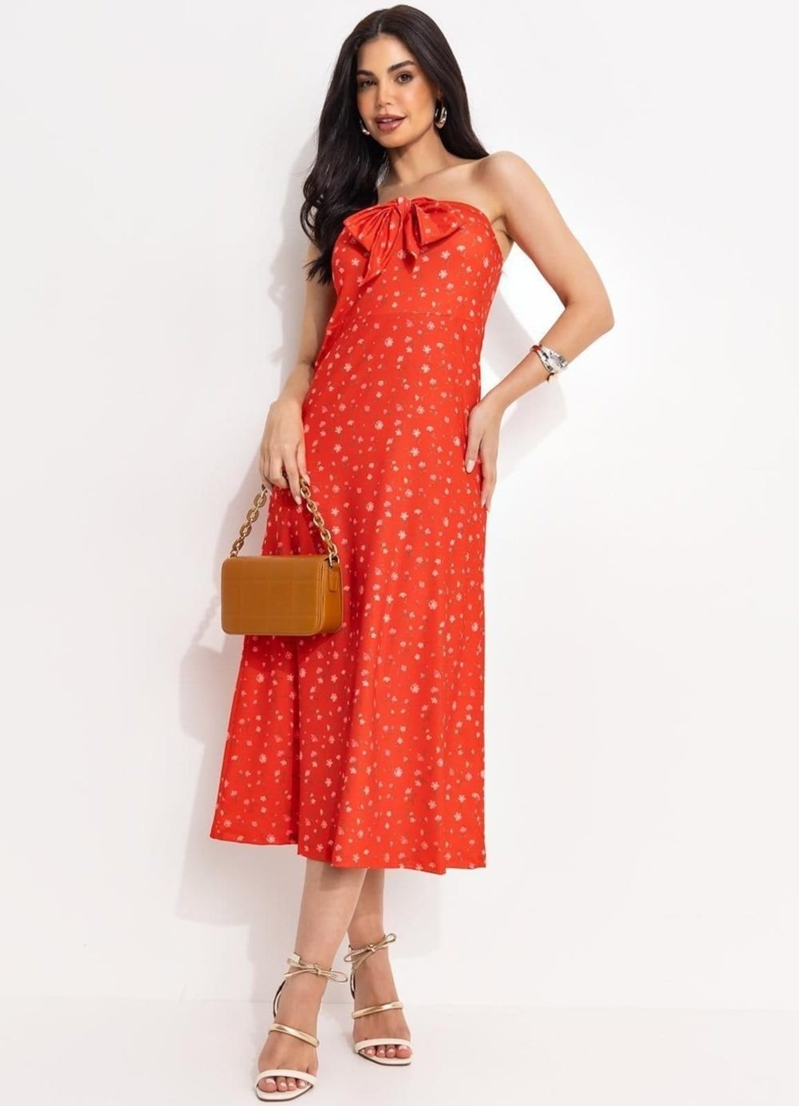 Vestido Feminino Liberty Em Malha Fria