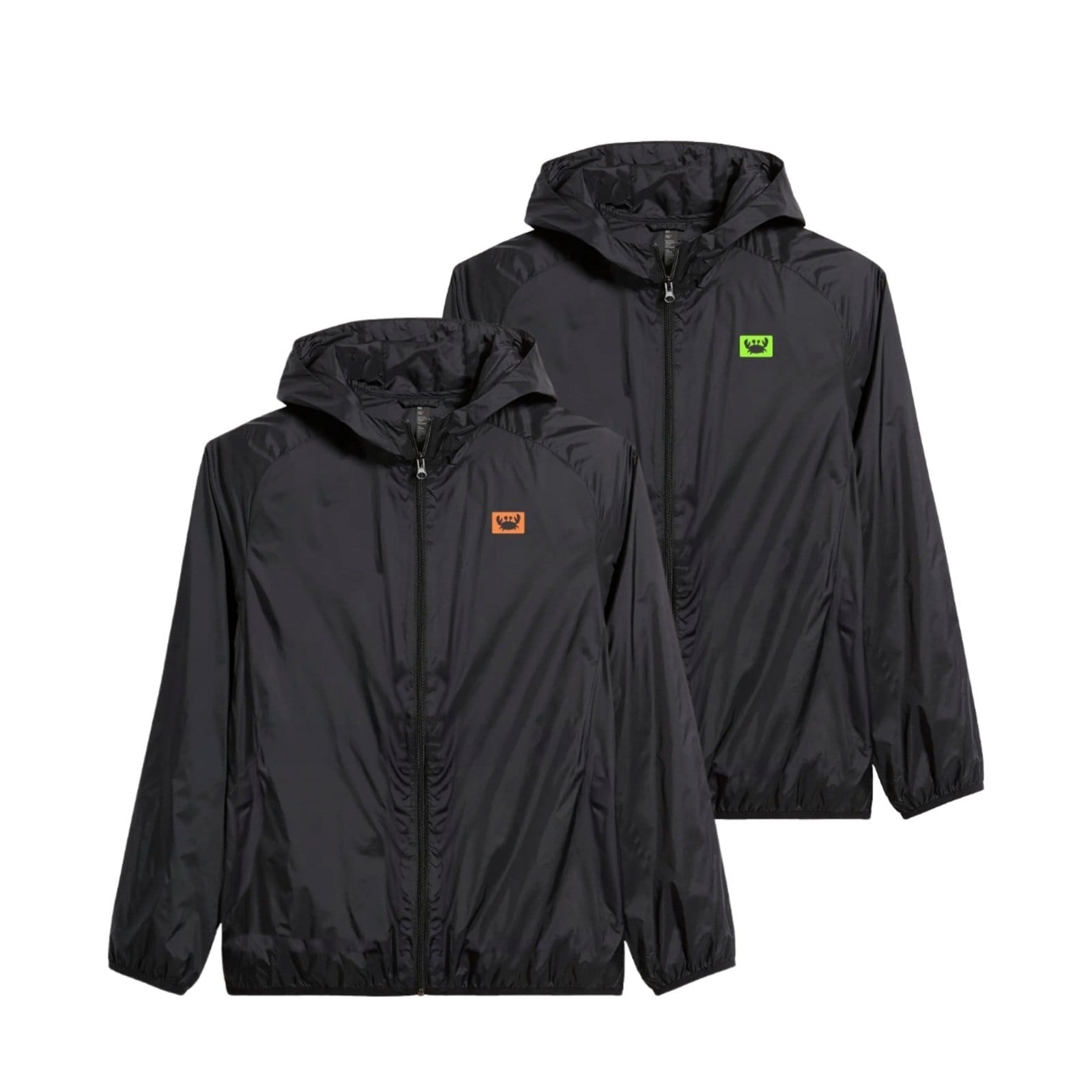 Kit 2 Jaqueta Relaxado Masculino Corta Vento Modelo Siri