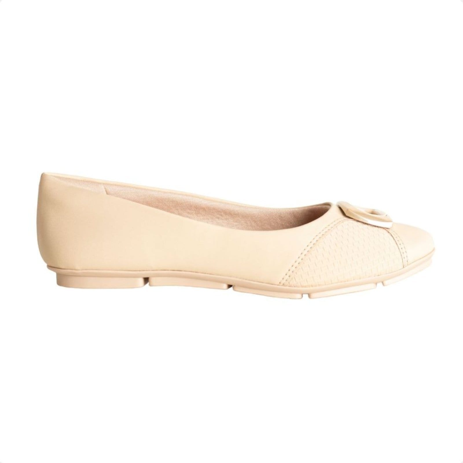 Sapatilha Feminina Bico Redondo Comfortflex