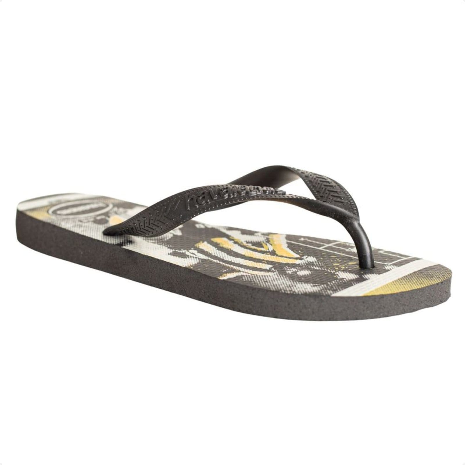 Vista 2 Chinelo Masc Dedo Havaianas Top Athletic 701 Havaianas preto