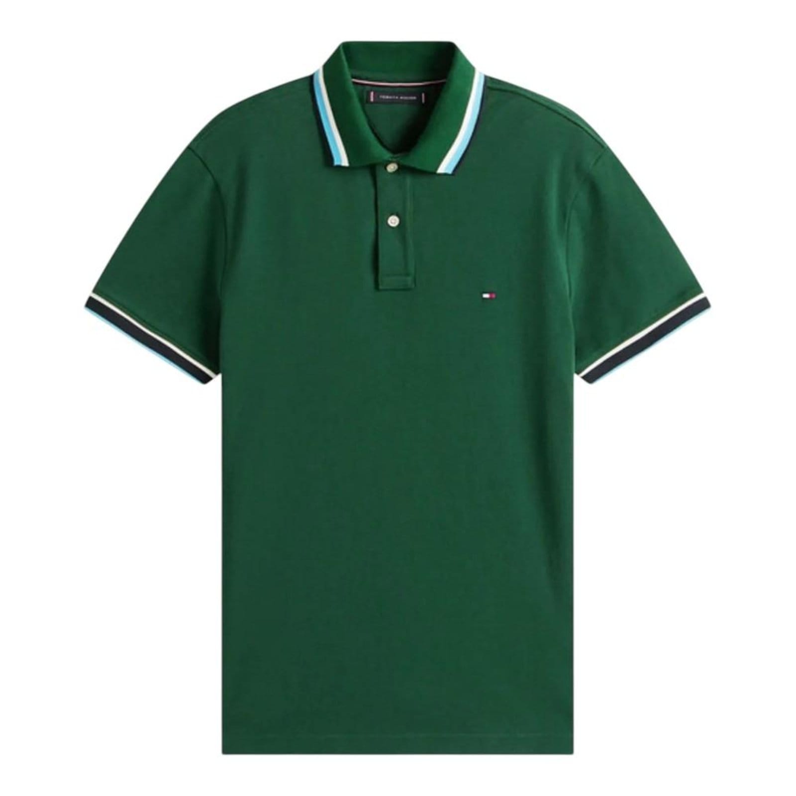 Camisa Polo Tommy Hilfiger Cuff Interest Slim Fit