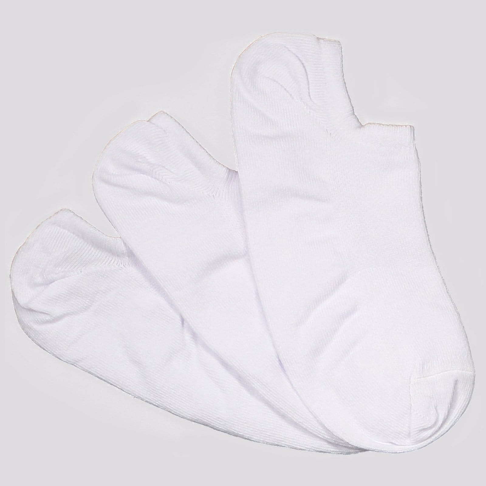 Vista principal Kit Meia Selene Sapatilha Invisível 3 Pares Femini SELENE branco