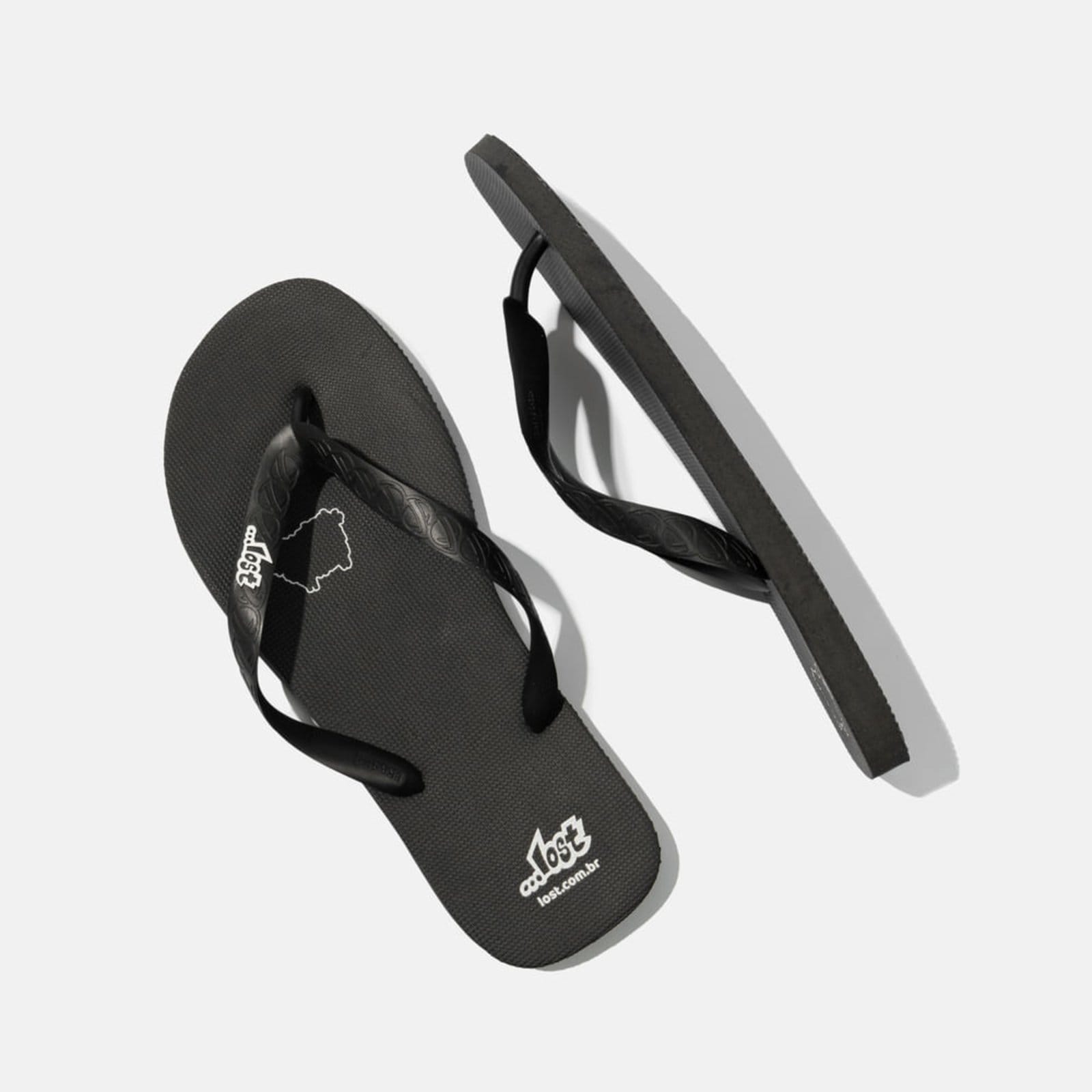 Vista 2 Chinelo Lost Flop Lost preto