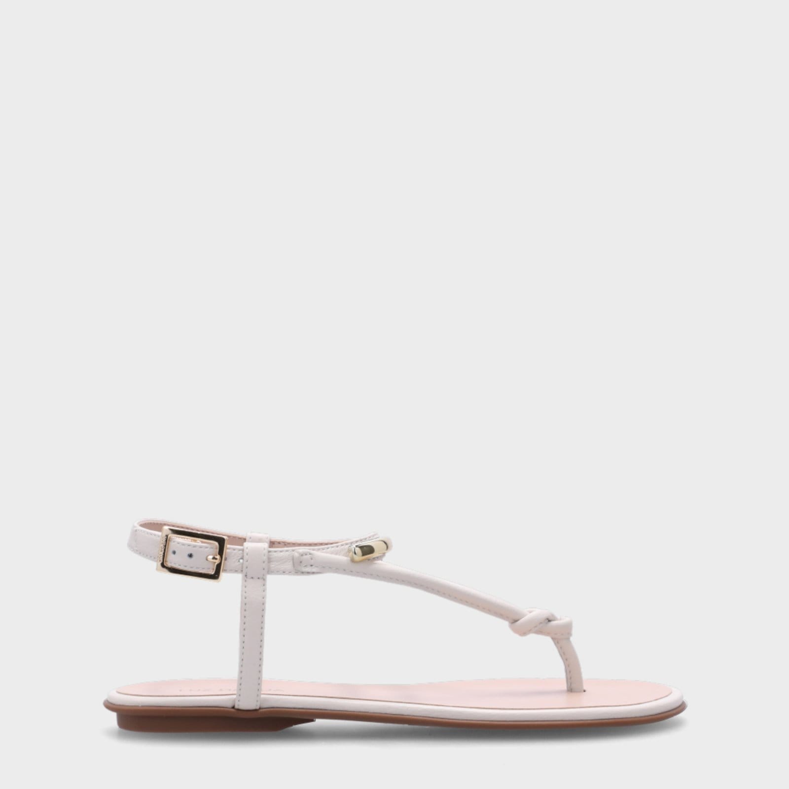 Vista principal Rasteira Couro Luz Da Lua 52217800 Luz Da Lua Off-white Luz Da Lua off-white white