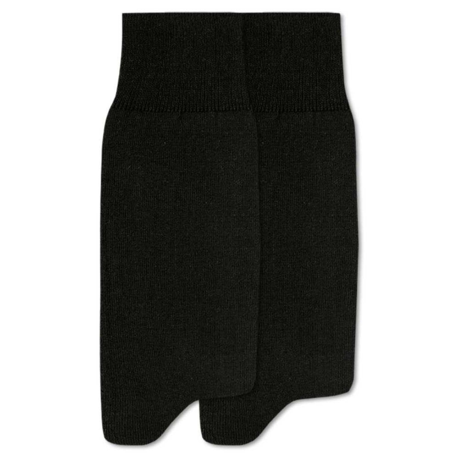 Vista 2 Kit 2 Pares Meia Social Cano Longo Mash Masculina Algodão MASH preto