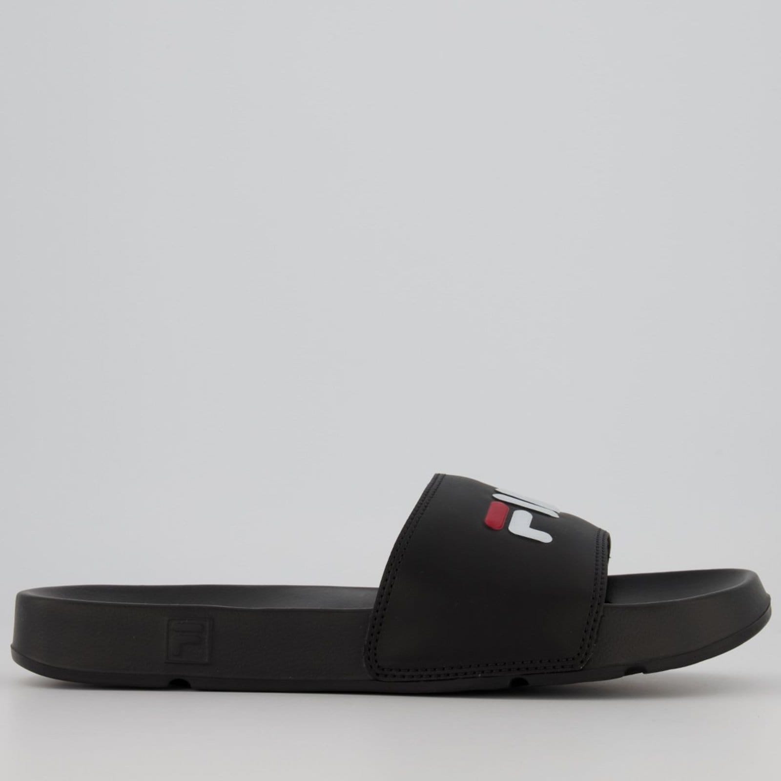 Vista 2 Chinelo Fila Drifter Basic Logo Fila preto