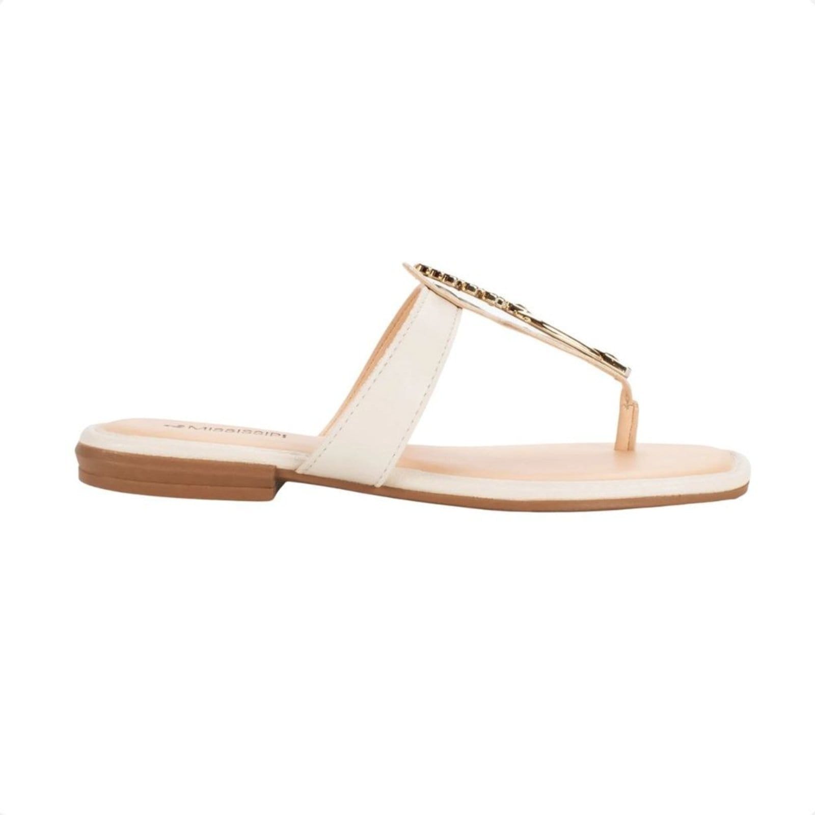 Tamanco Feminino Rasteiro Mississipi Bege