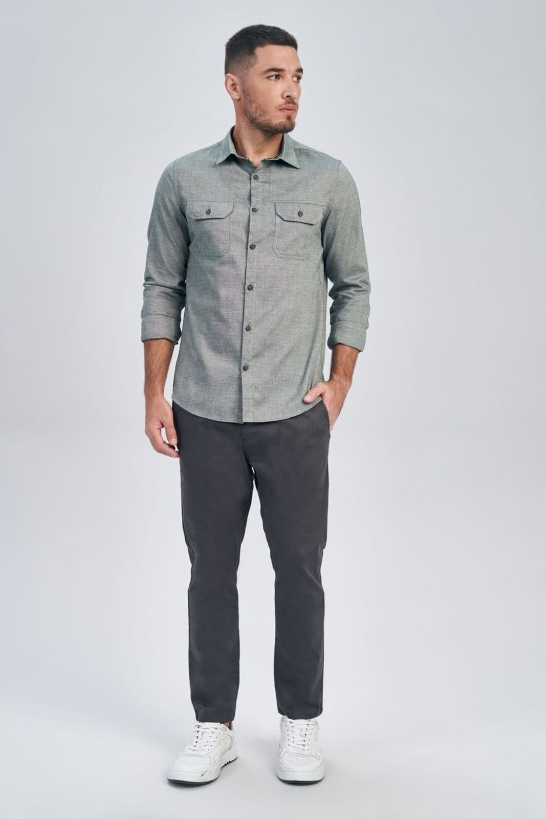 Camisa Nature Soft Masculina Acostamento