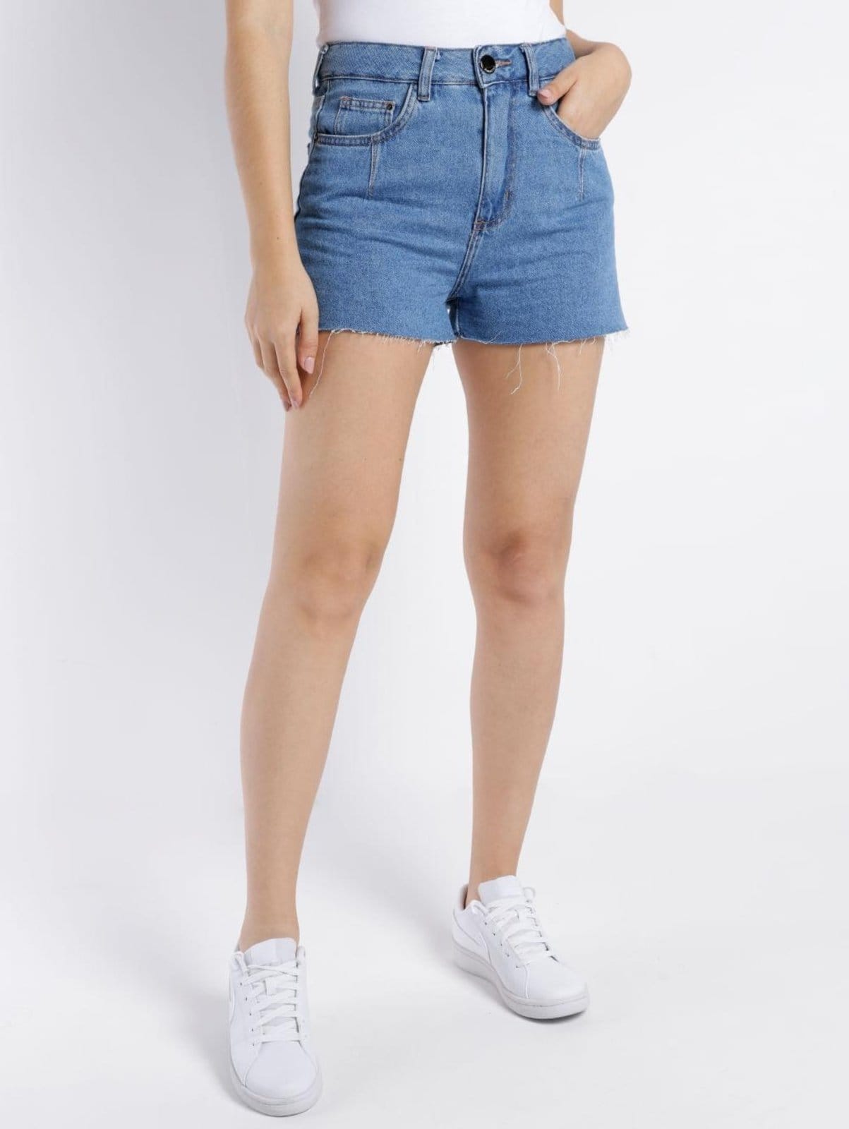 Short Jeans Autentique Feminino CLARO