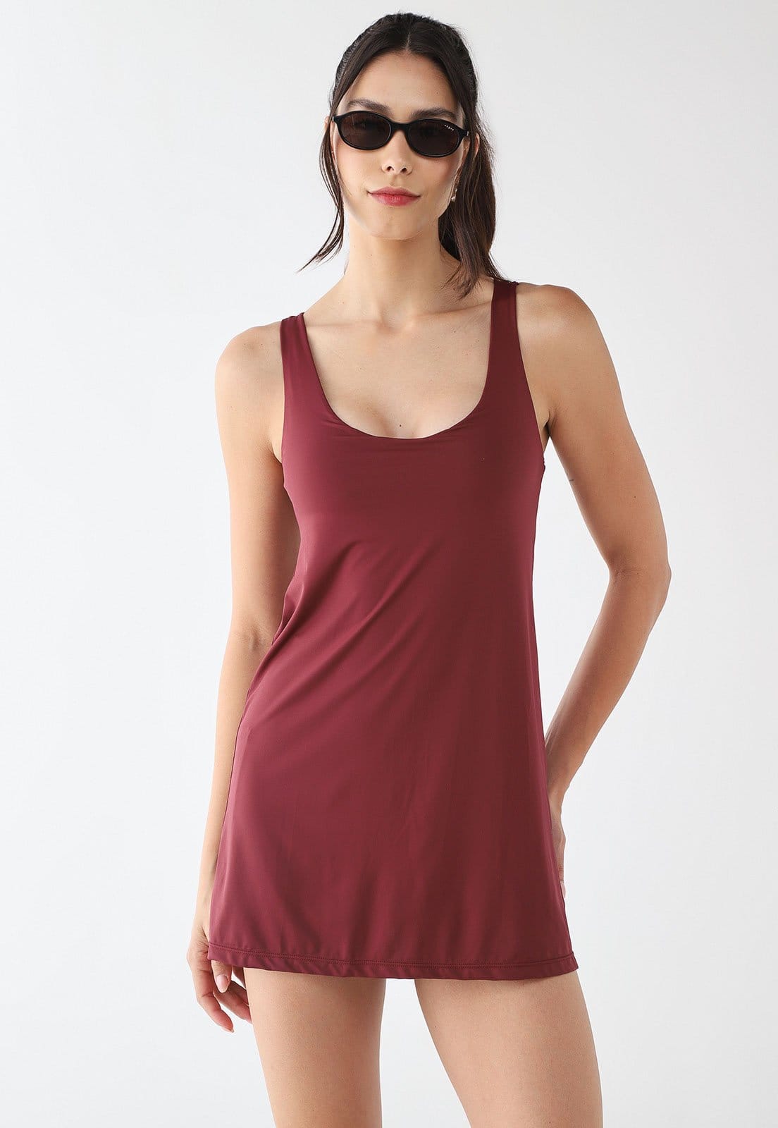 Vestido Fitness Feminino HOPE RESORT Costas Nadador