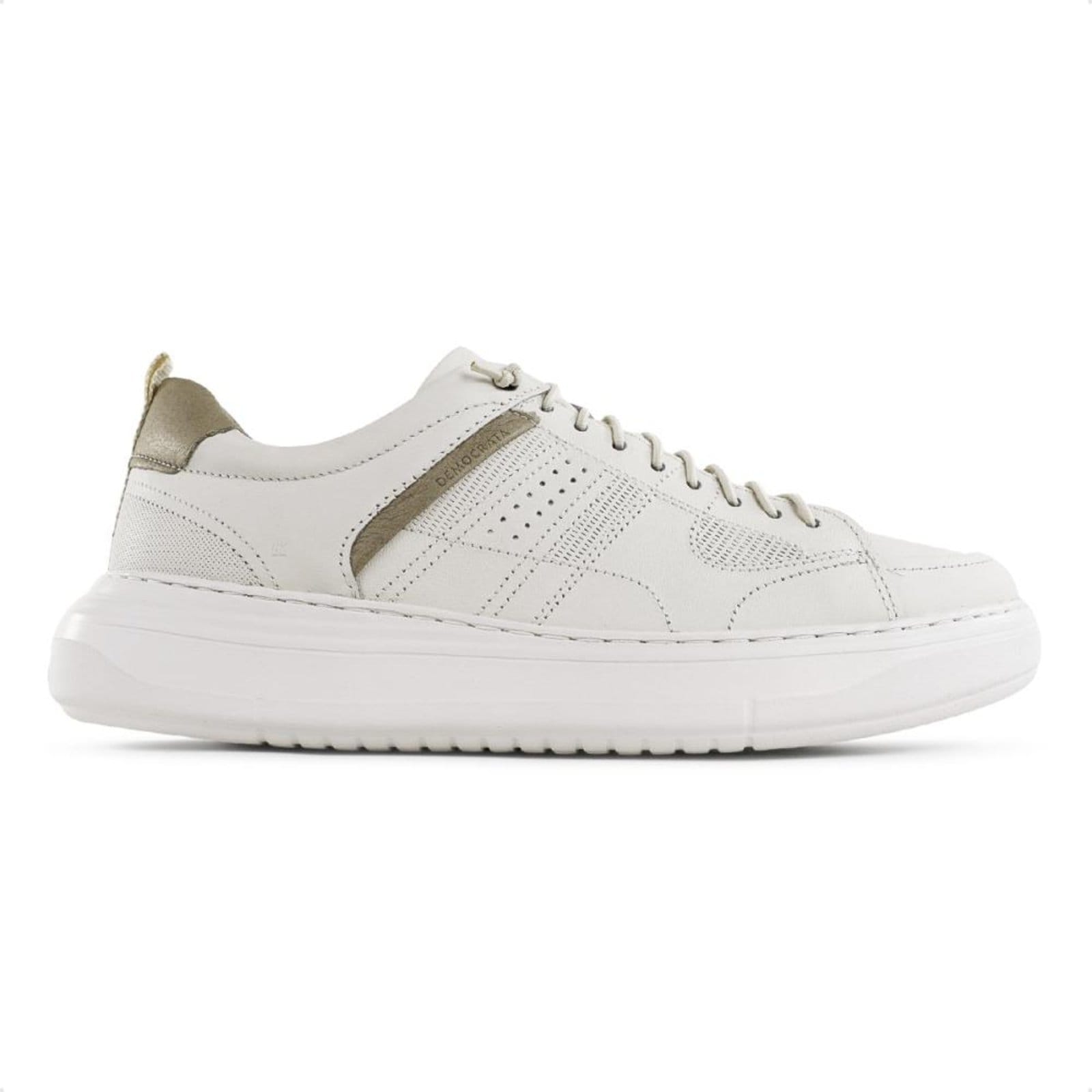 Vista principal Sapatênis Democrata Denim Joe Ultra Light Masculino Bege DEMOCRATA bege denim