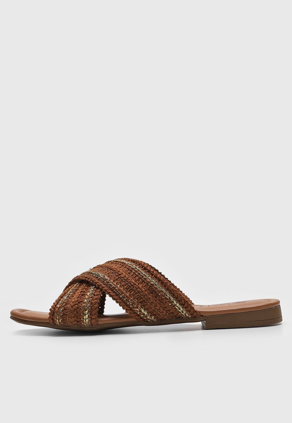 Rasteira Papete Via Uno Tressê