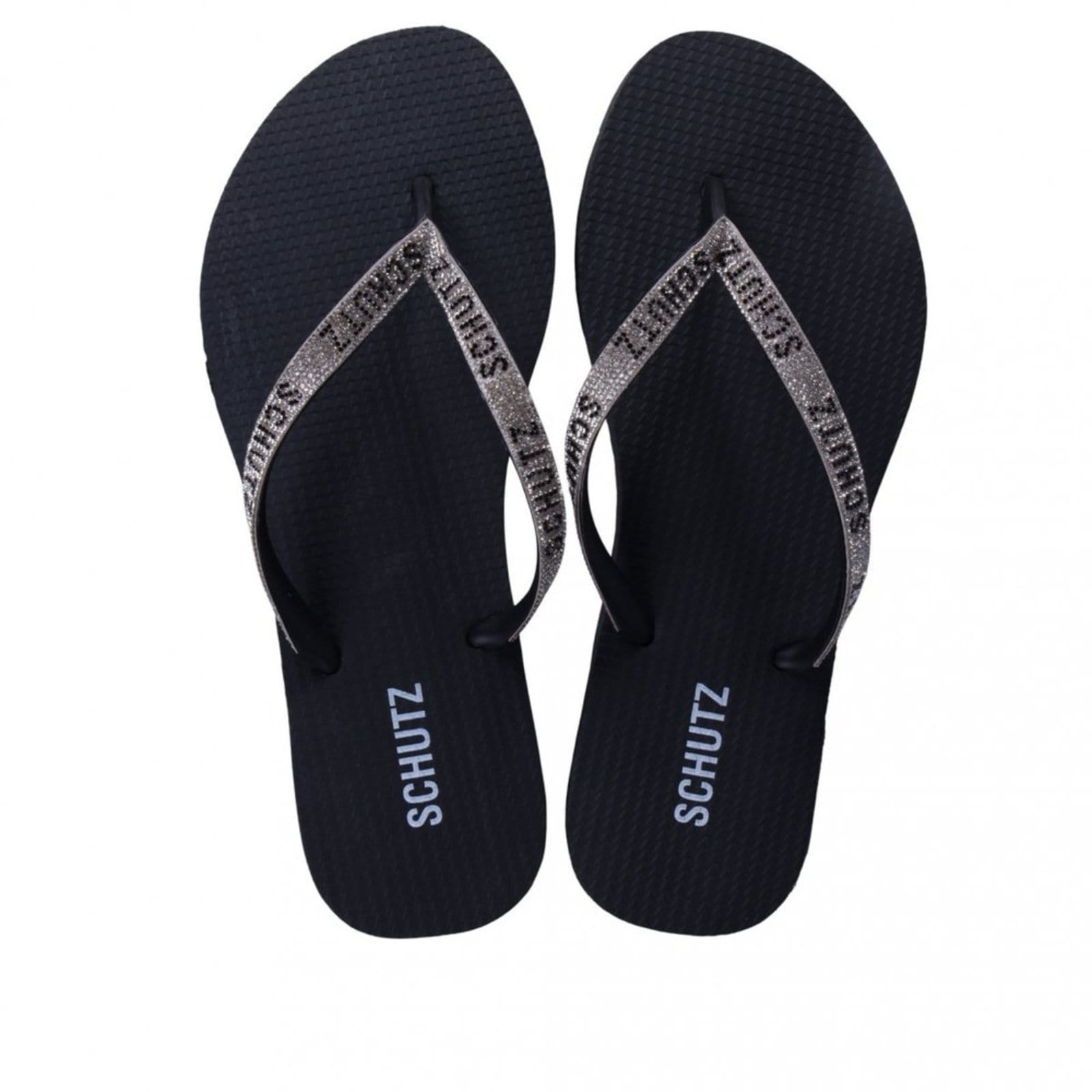 Vista 2 Chinelo Feminino Schutz S222960011 Schutz Schutz preto