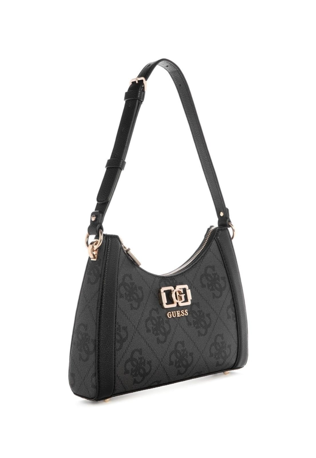 Vista 2 Bolsa Guess Karnilla Logo Shoulder Bag Guess preto