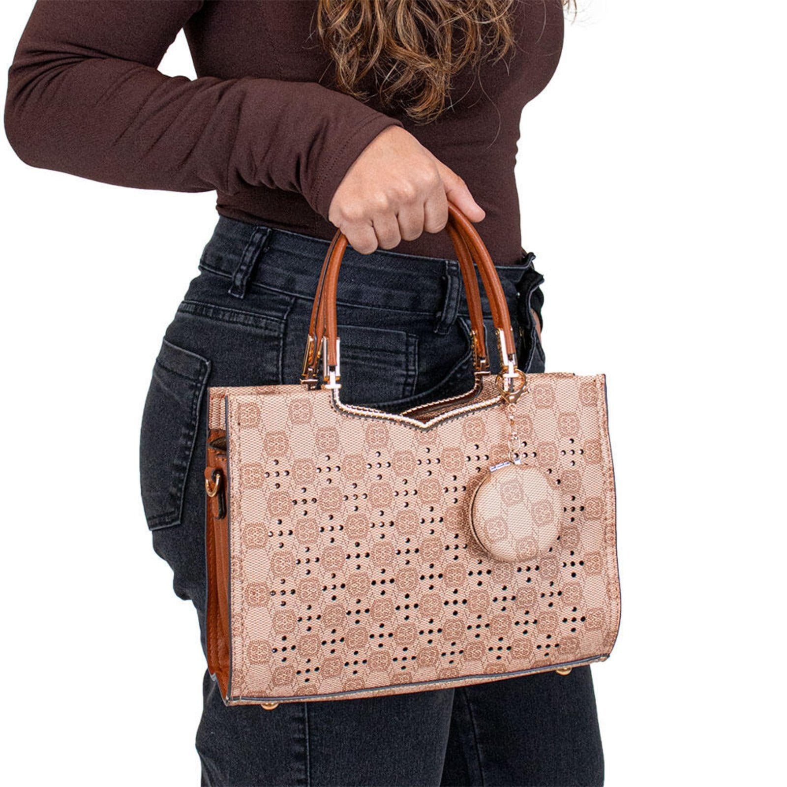 Vista 2 Bolsa Feminina Chenson Cg85029 1825029 Chenson preto