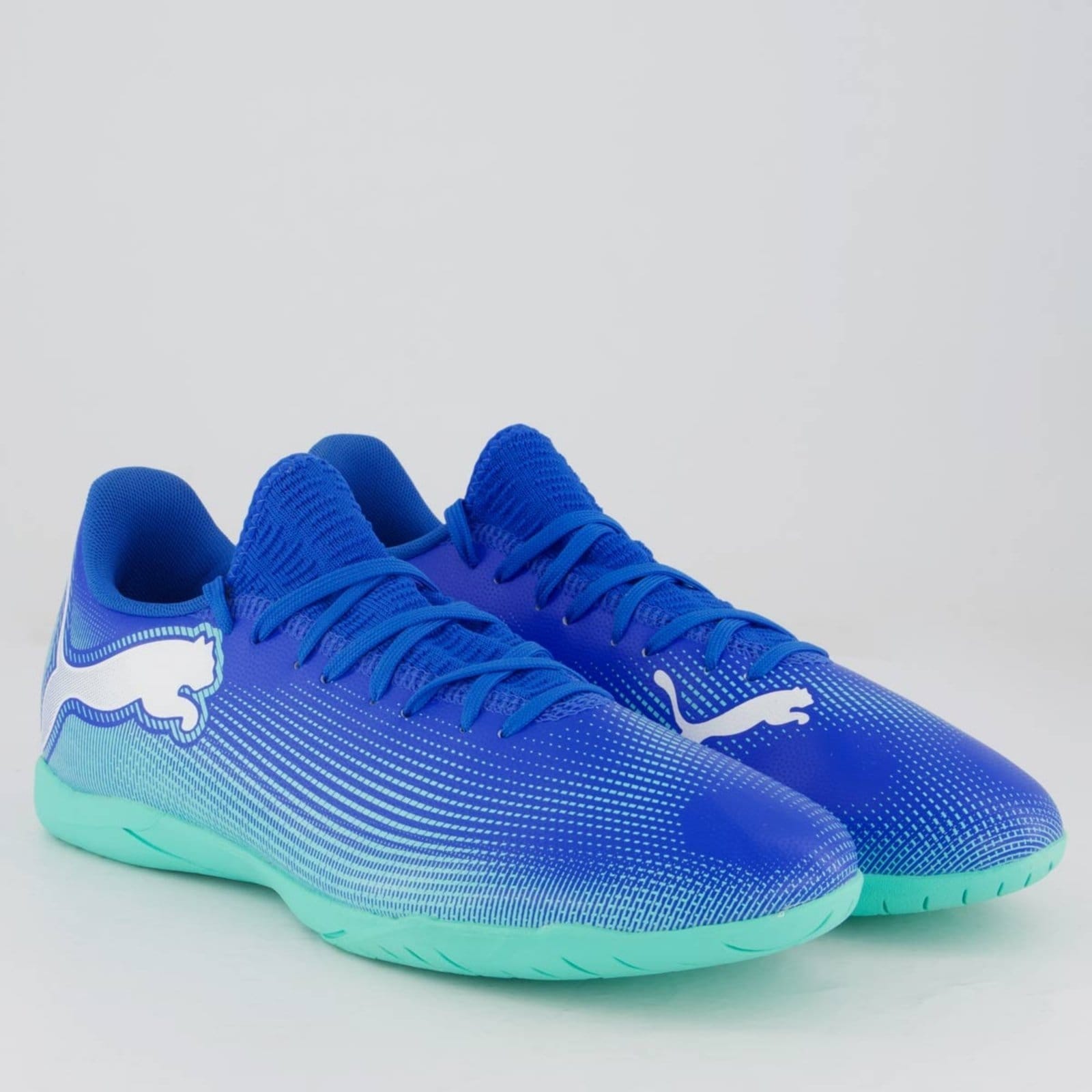 Vista 2 Chuteira Puma Future 7 Play IT Futsal Puma azul