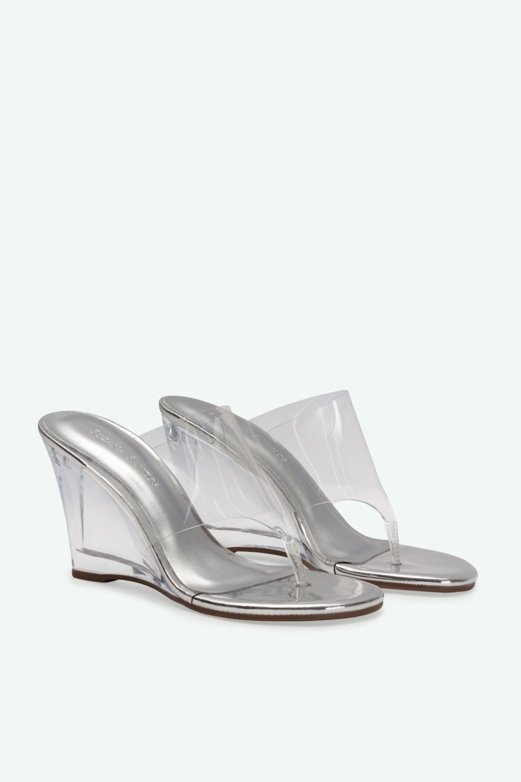 Vista 2 Tamanco Ângelica Suzana Santos prata