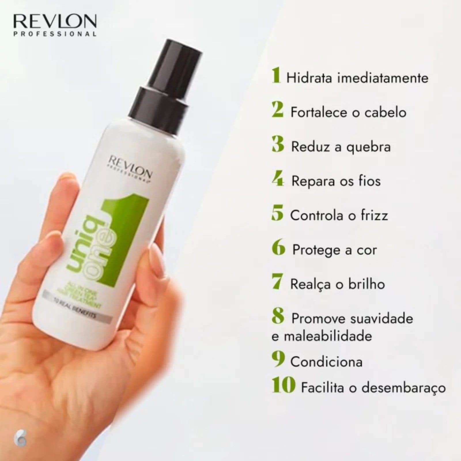 Vista 2 Revlon Uniq One Green Tea - Leave-In 150Ml Revlon unico green