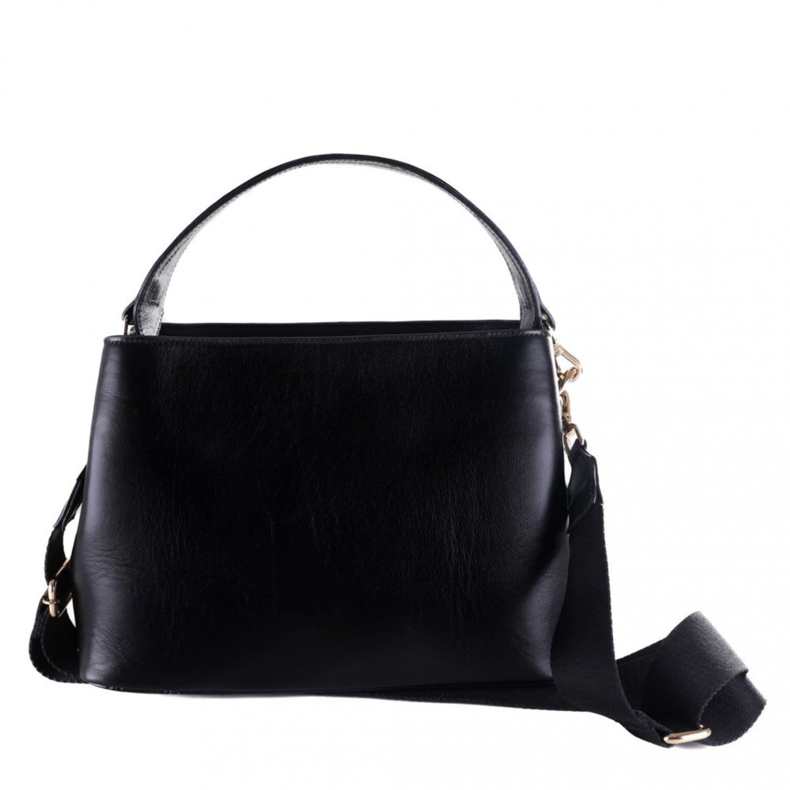 Vista 2 Bolsa Tote Feminina Zariff com Alça Estruturada 162 Zariff Zariff preto