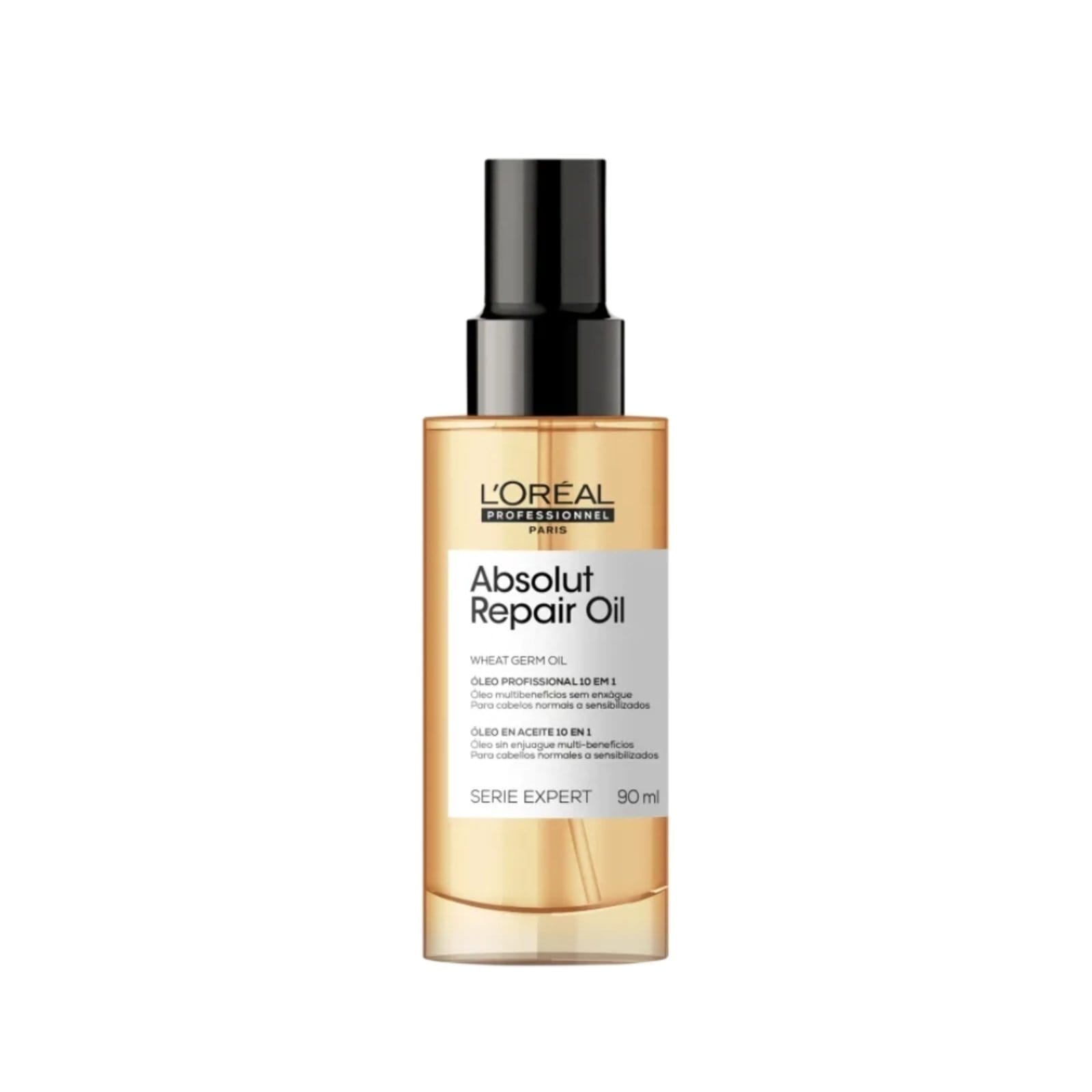 Vista principal L'Oréal Professionnel Serie Expert Absolut Repair 10 em 1 - Óleo Reparador Loreal amarelo