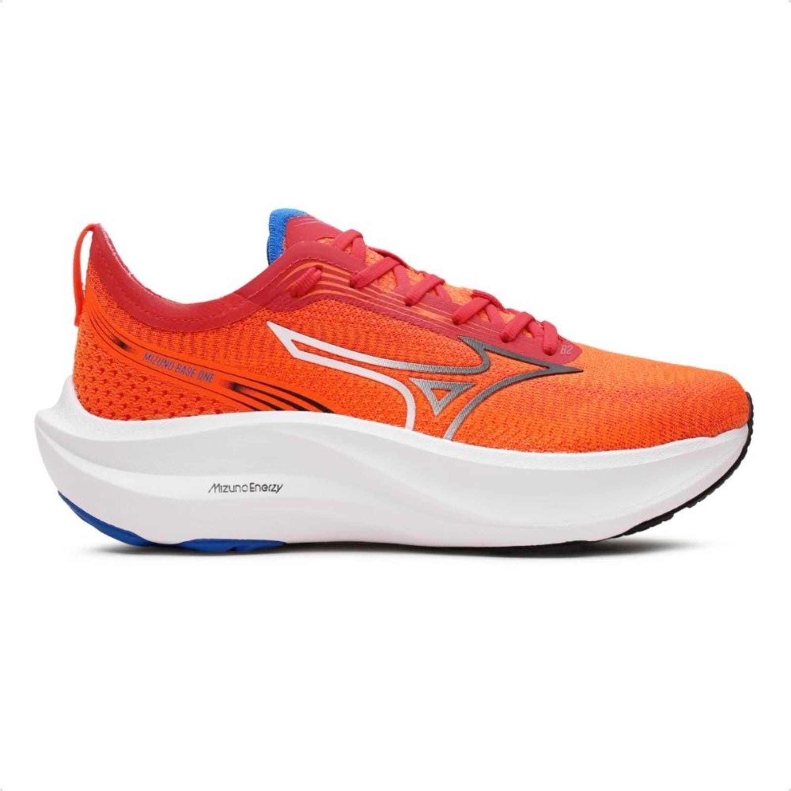 Vista principal Tênis Mizuno Base One Masculino Mizuno laranja