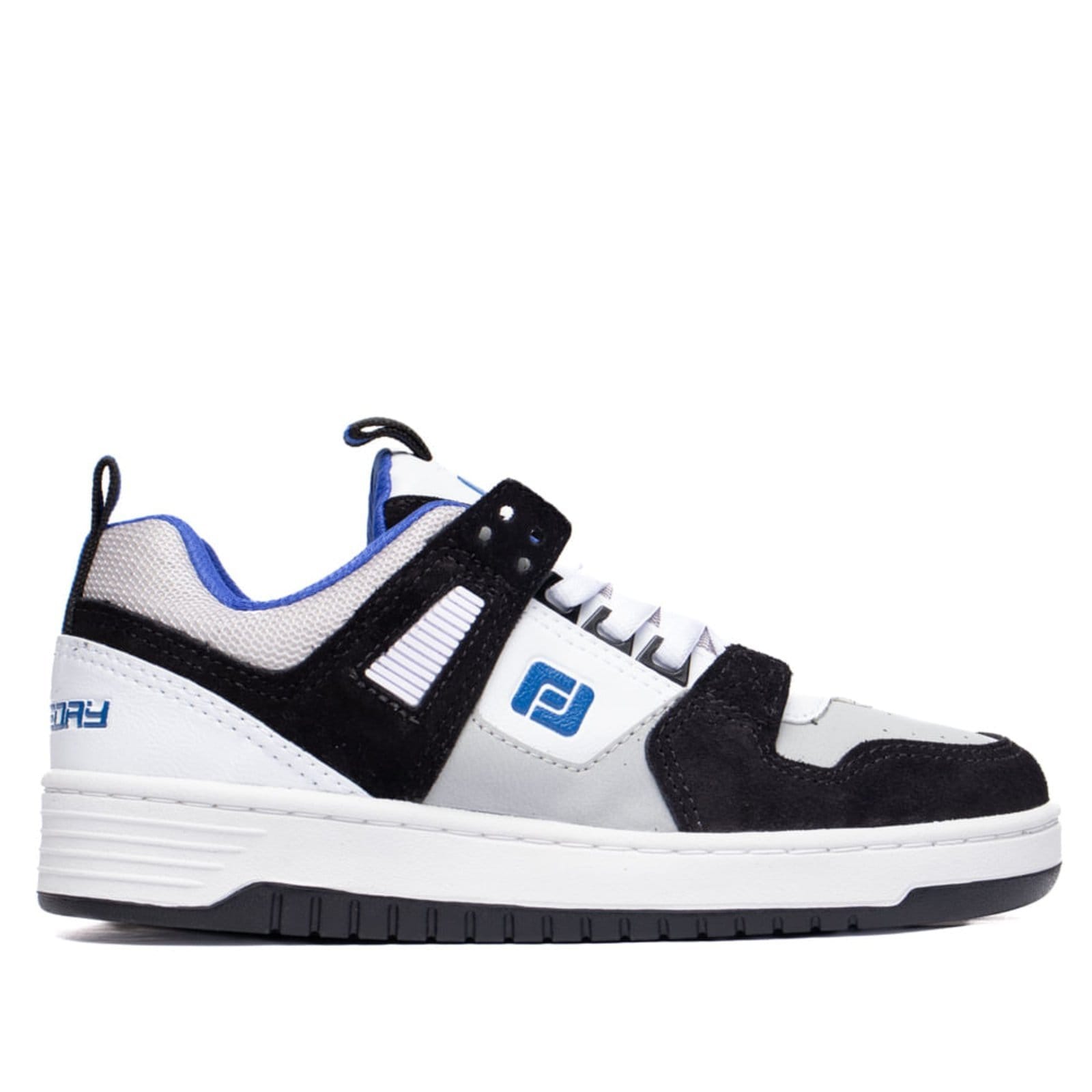 Tênis Masculino Freeday Ghetto Camurça Preto/Azul/Cinza