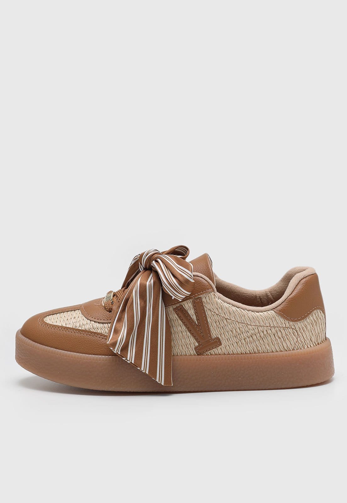 Vista principal Tênis Vizzano Laço VIZZANO caramelo