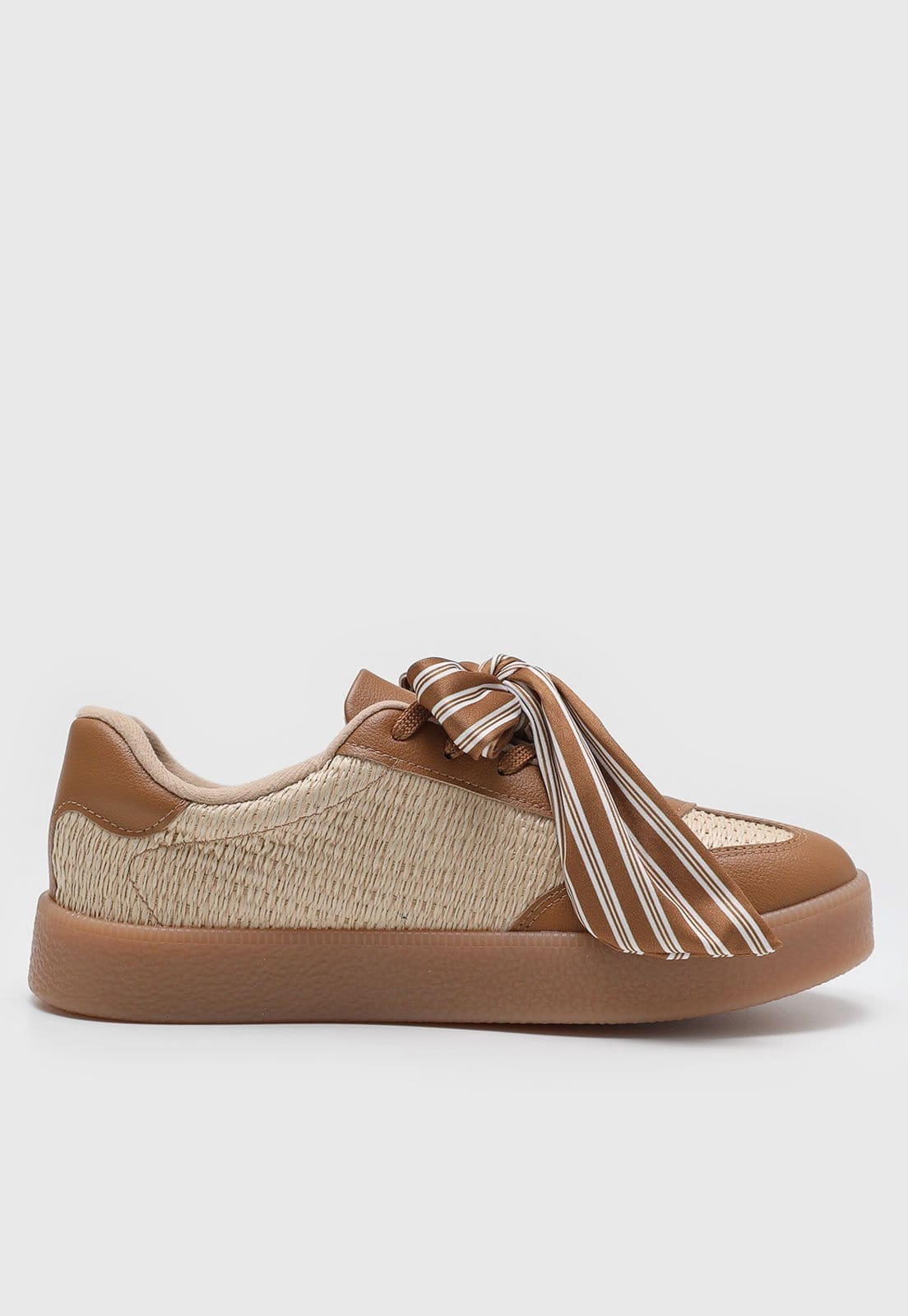 Vista 2 Tênis Vizzano Laço VIZZANO caramelo