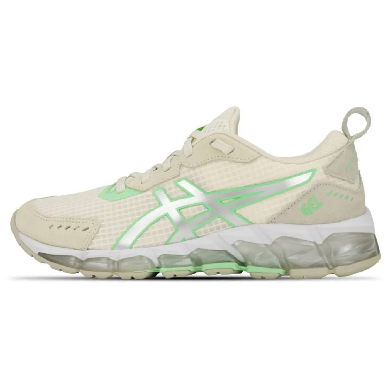 Vista 2 Tênis Asics Gel Quantum 360 CTW - Feminino - Bege-Verde ASICS bege verde