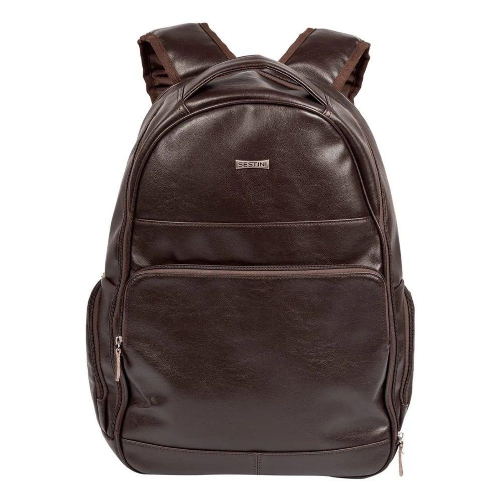 Vista principal Infantil - Mochila Sestini Grande Laptop Active 3 Café Sestini marrom