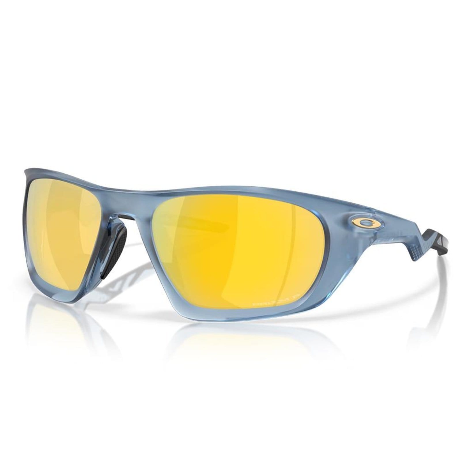 Vista principal Óculos de Sol Oakley Lateralis Matte Transparent Abyss 1560 Oakley preto transparent