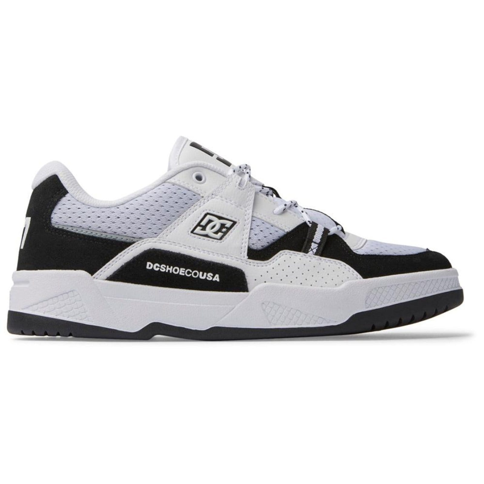 Vista principal Tênis DC Shoes Construct Imp SM26 Masculino Black/White DC Shoes preto black