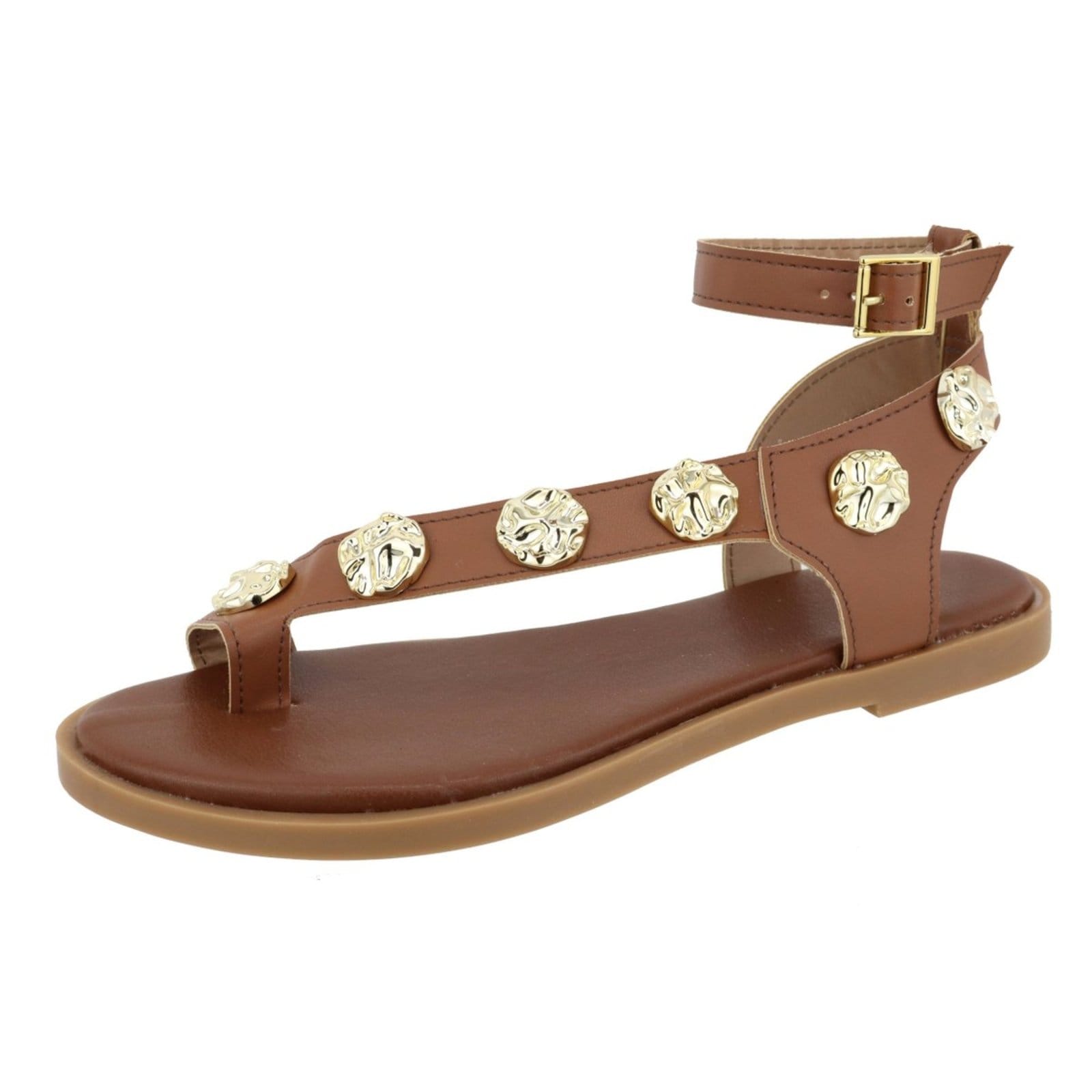 Rasteira Sandália Feminina Metais Delicada Lançamento