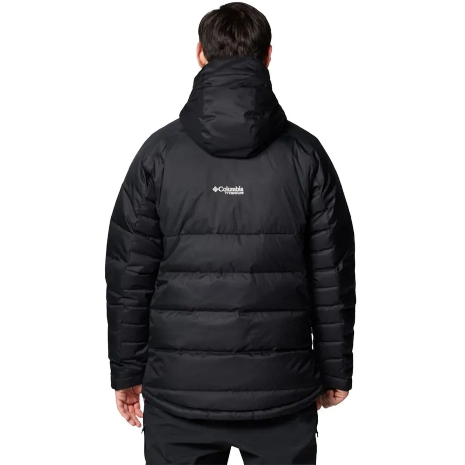 Vista 2 Jaqueta Columbia Roaring Fork II Down Masculino Columbia preto