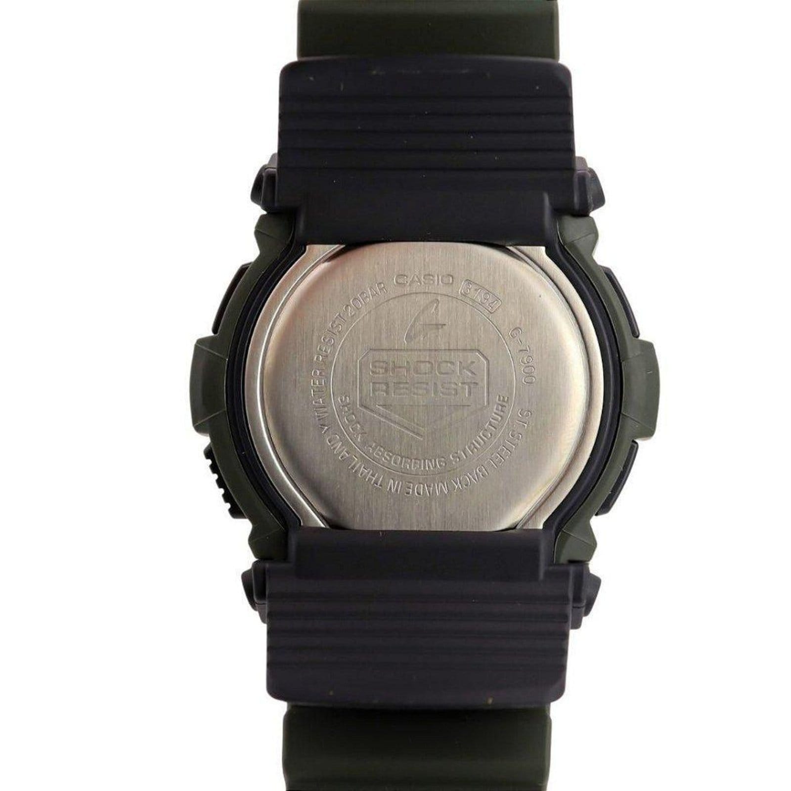 Vista 2 Relógio G-Shock G-7900-3DR G-SHOCK verde