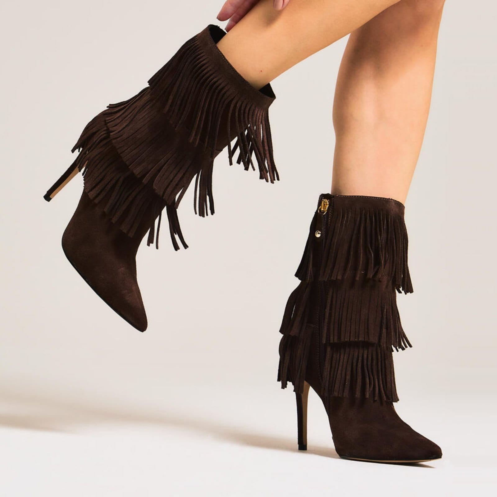 Vista 2 Bota Couro Cano Curto Cecconello 2906001-1 Cecconello marrom