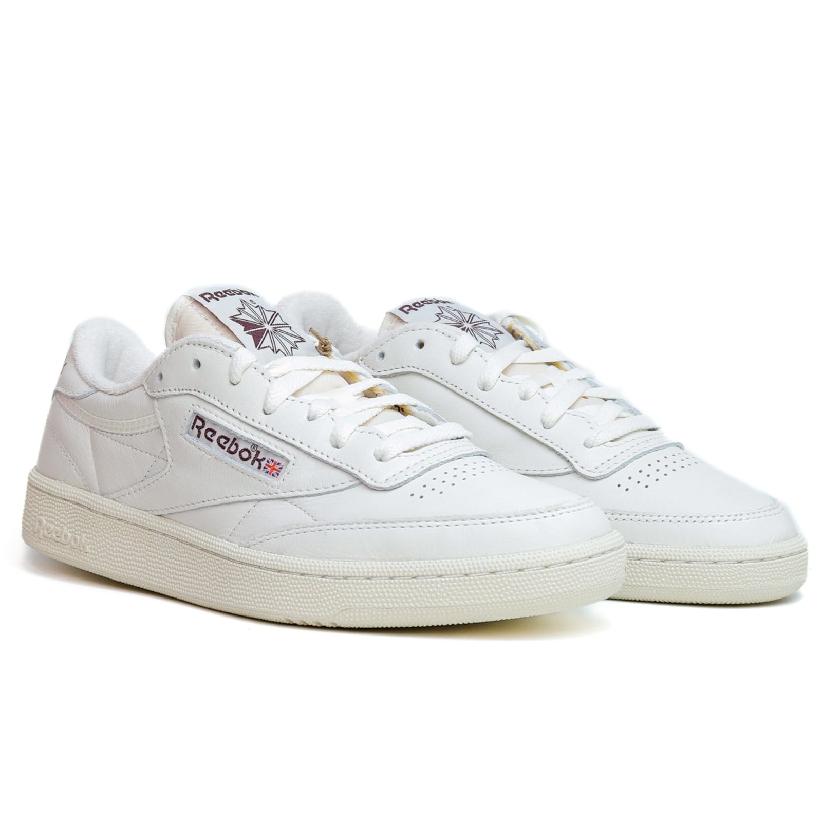 Vista 2 Tênis Reebok Club C 85 Vintage Masculino Reebok branco