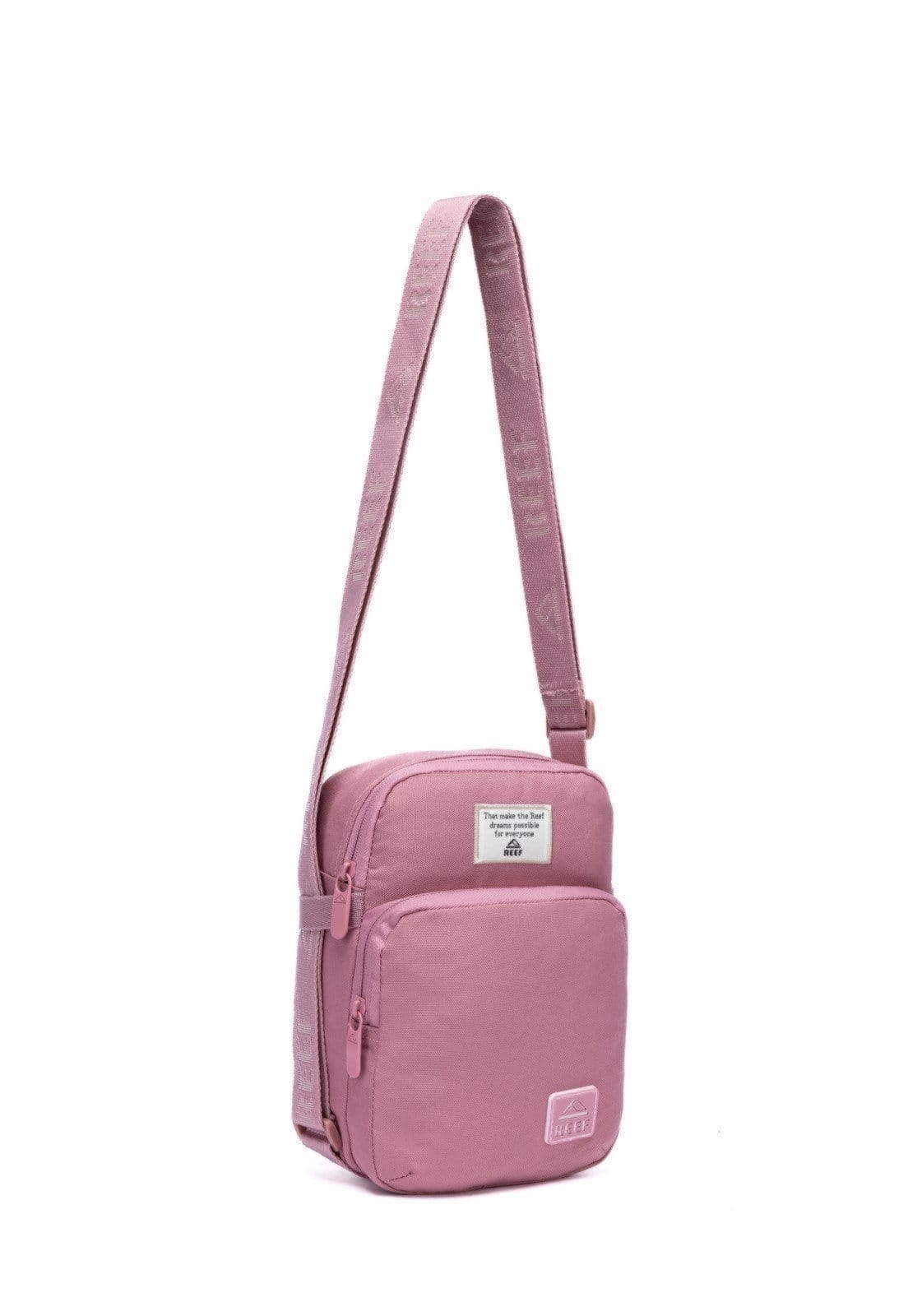 Vista 2 Shoulder Bag Reef Transversal Reforçada Reef rosa
