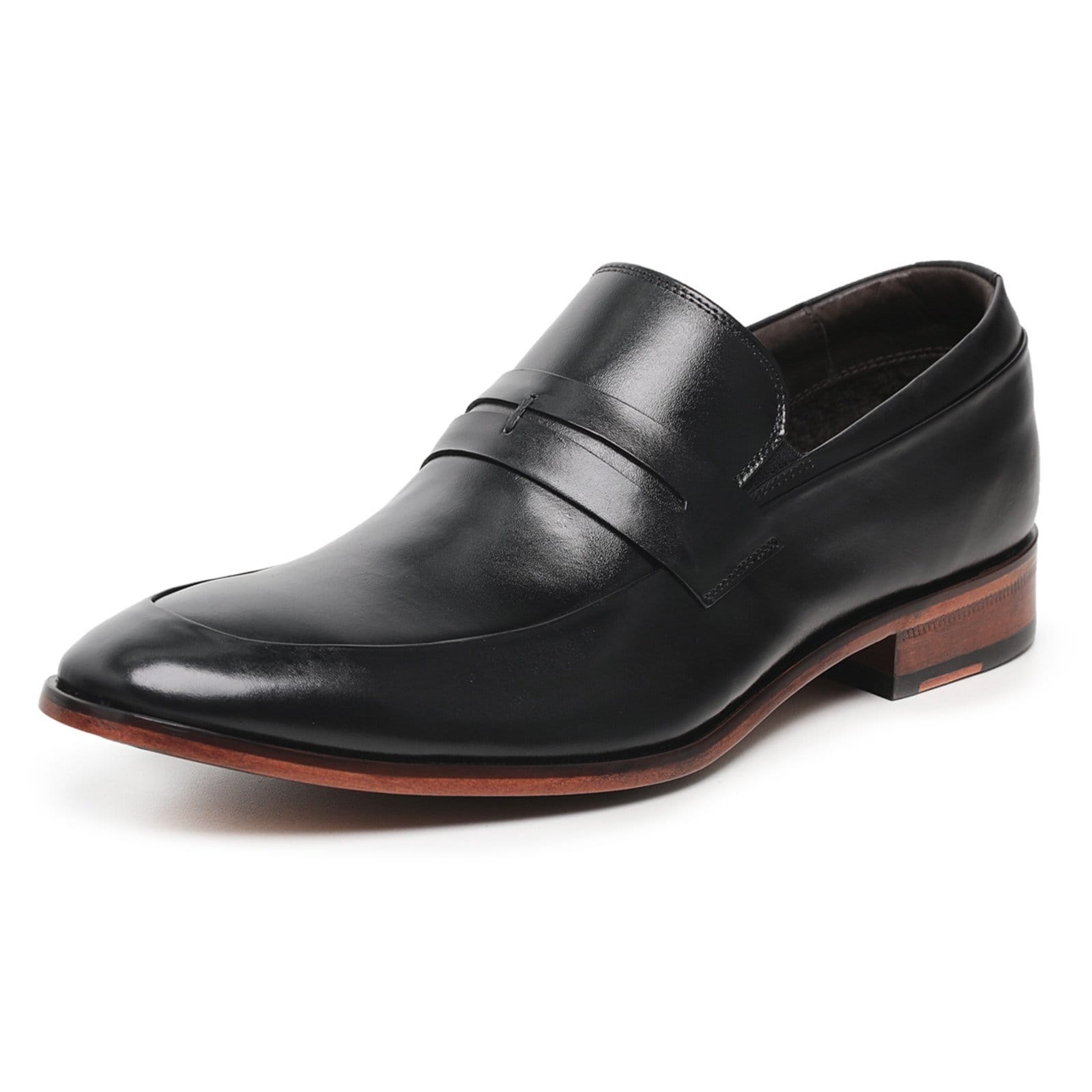 Sapato Classico Social de Couro Loafer Paulo Vieira Cor