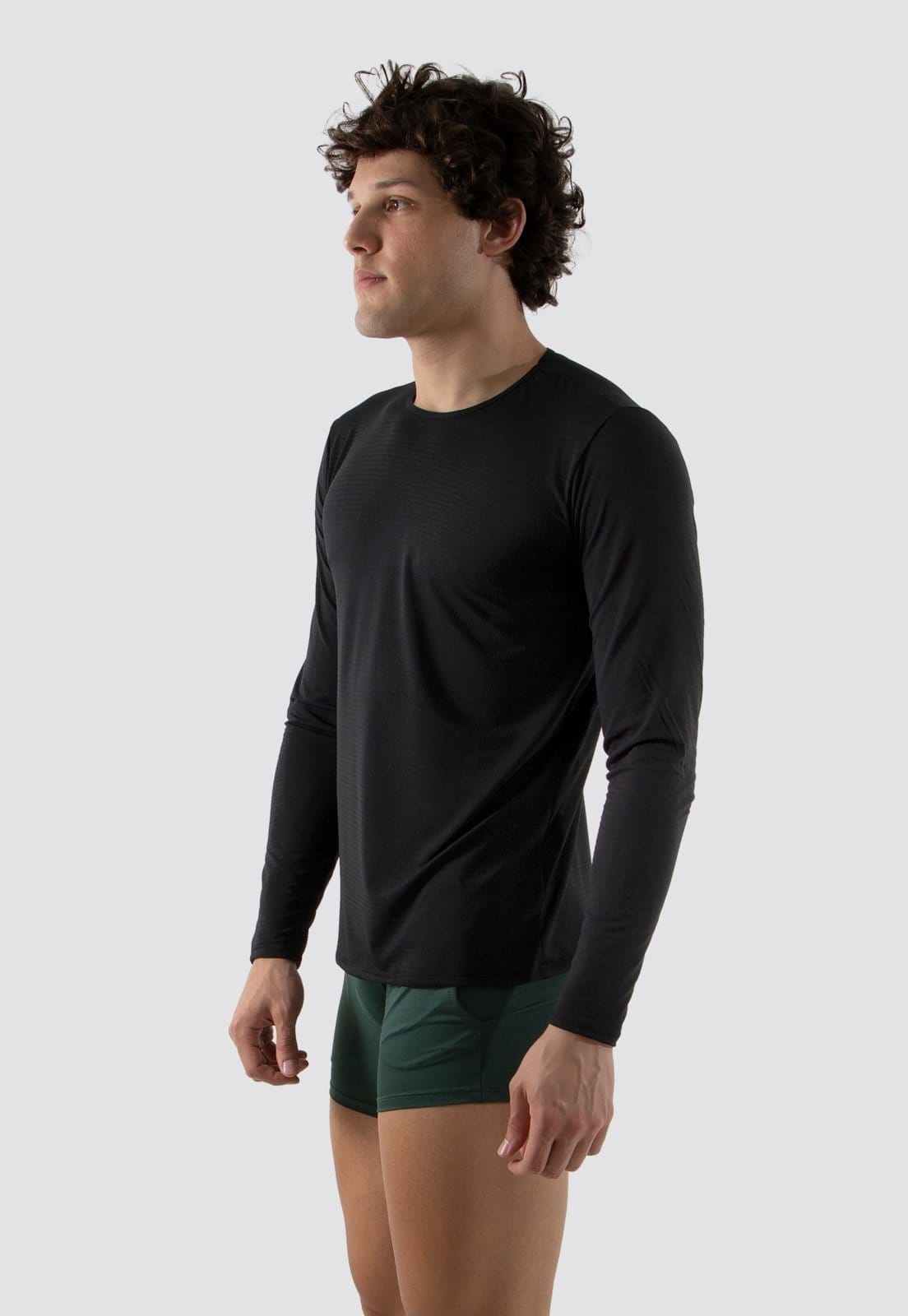 Camisa Térmica Segunda Pele Diluxo Blusa Masculina Preta