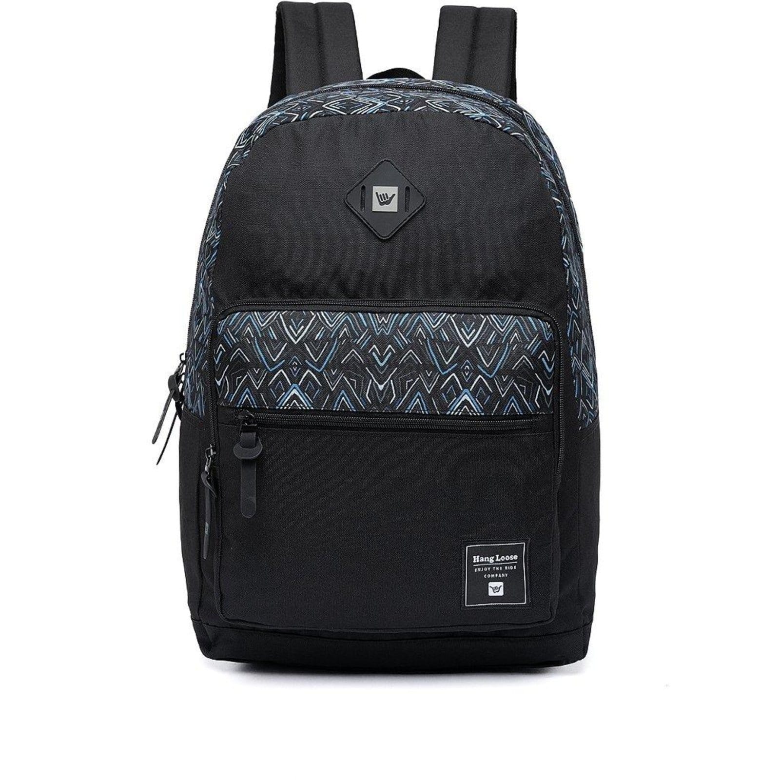 Vista principal Mochila Hang Loose Executiva HL1527 Hang Loose preto
