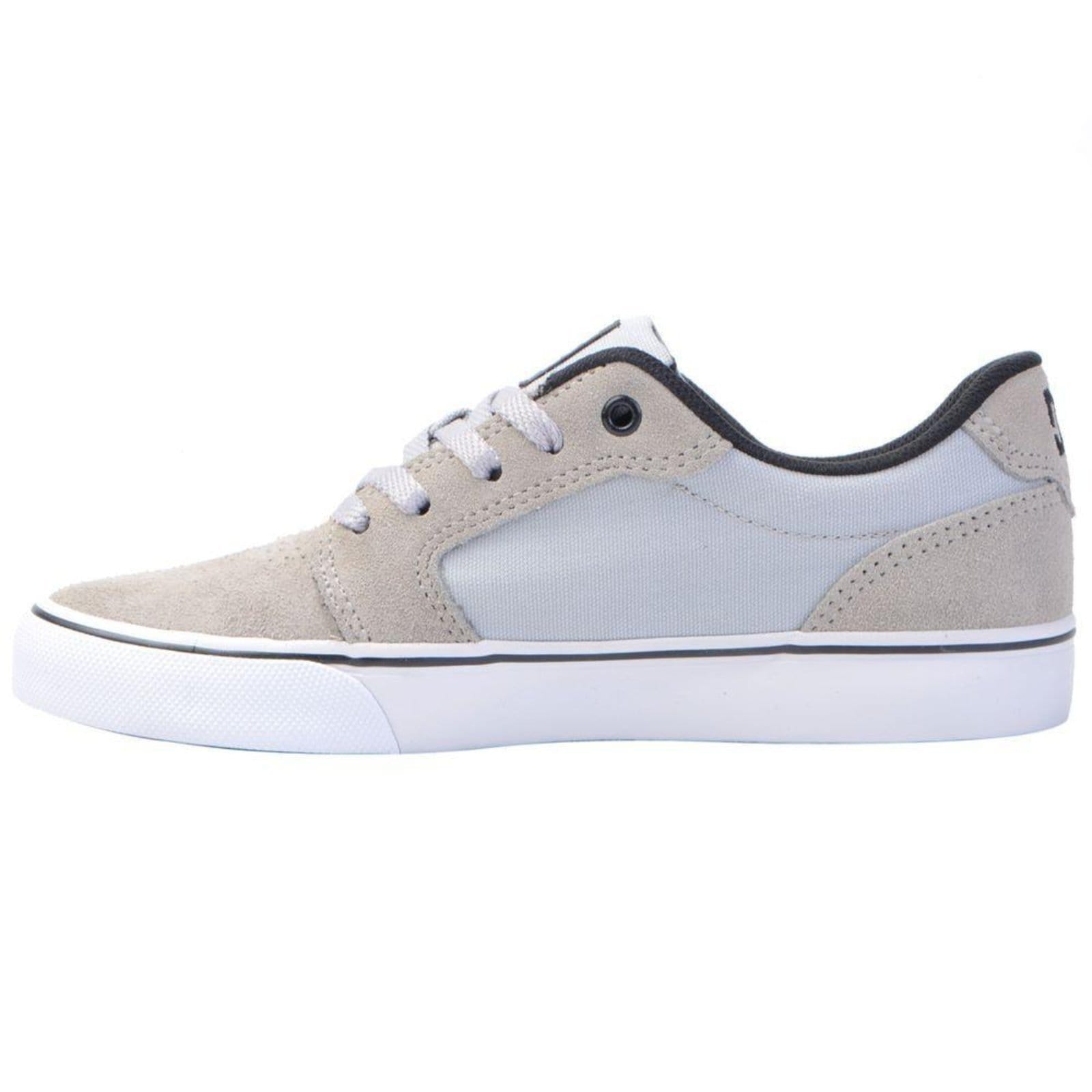 Vista 2 Tênis DC Shoes Anvil LA SM23 Masculino Grey/White DC Shoes cinza grey