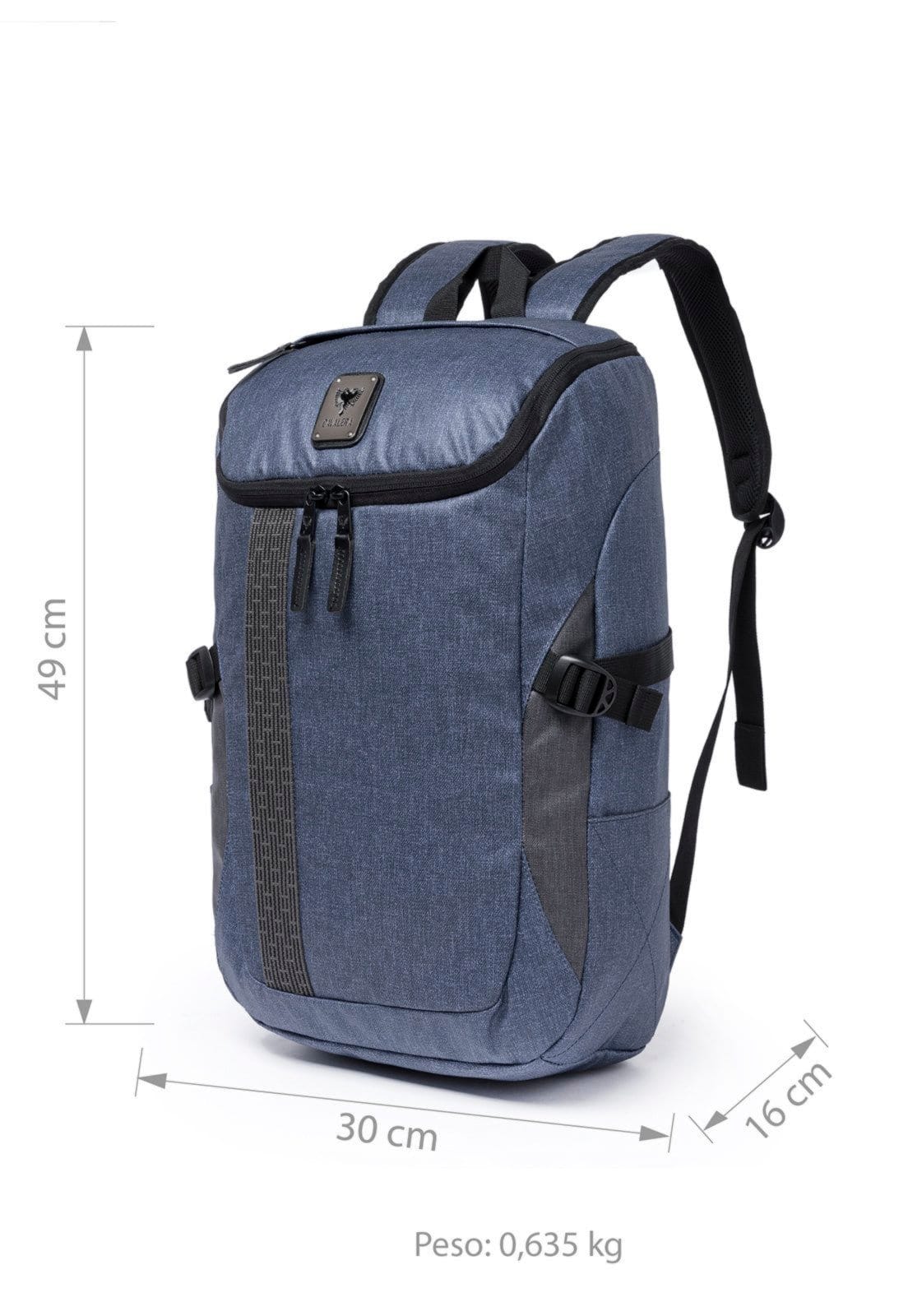 Mochila Cavalera Executiva Reforçada Casual Faculdade Trabalho Dia a Dia - 2