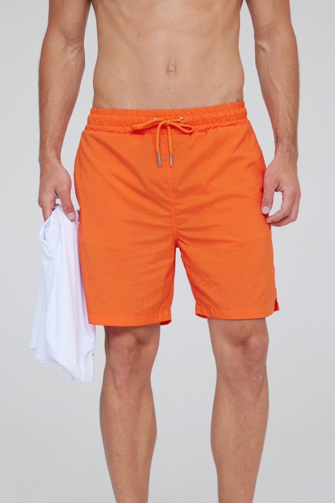 Bermuda Banho Traymon Elástico E Cordão