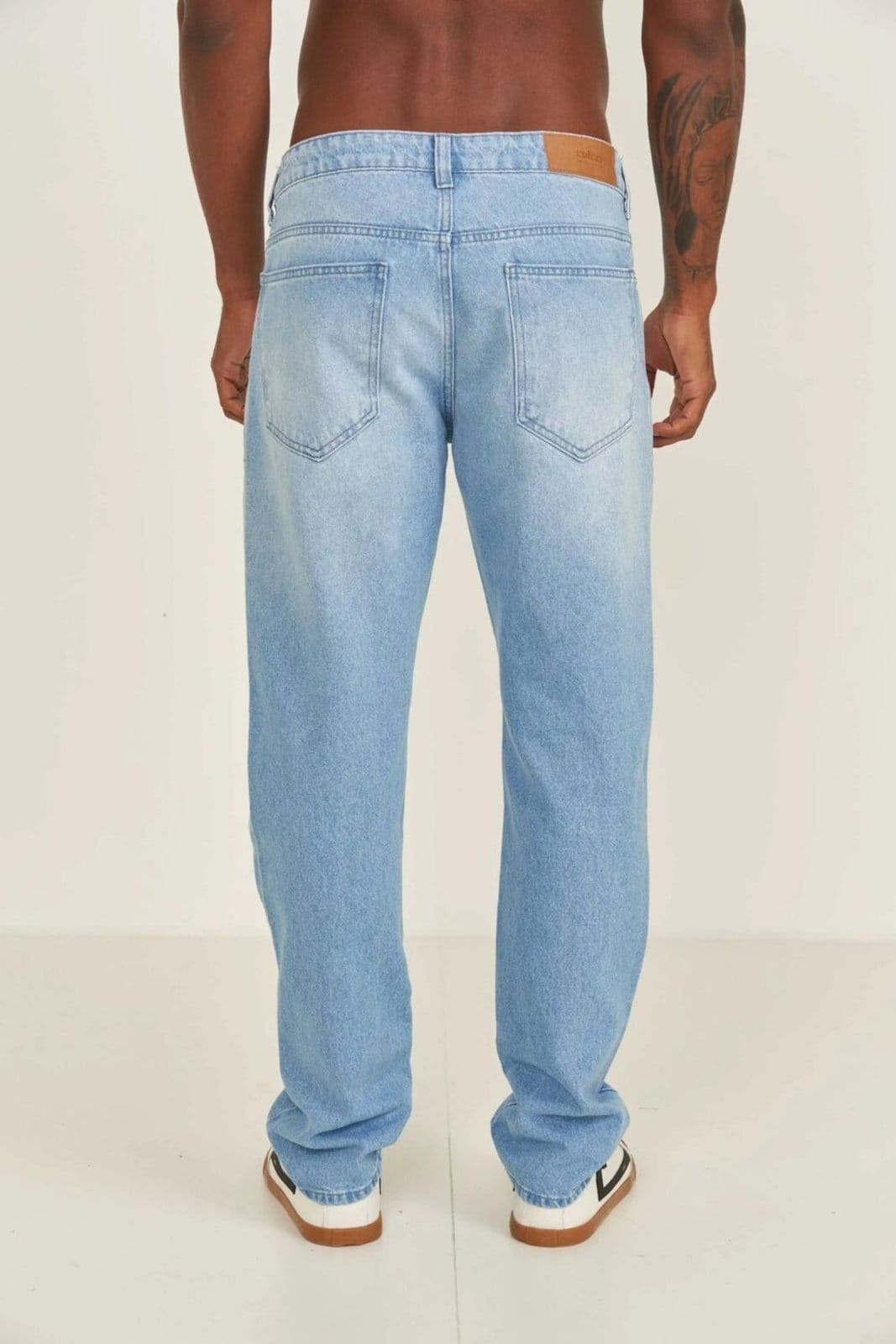 Vista 2 Calça Jeans Reta Colcci Indigo Colcci azul indigo