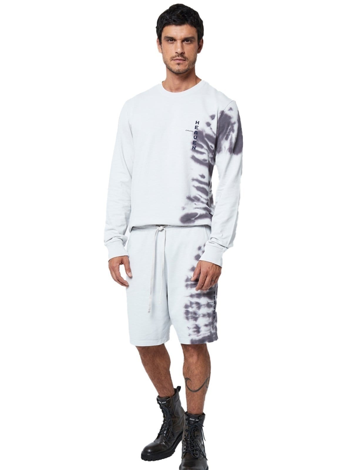 Vista 2 Bermuda John John Masculina Moletom Heaven Snake John John cinza