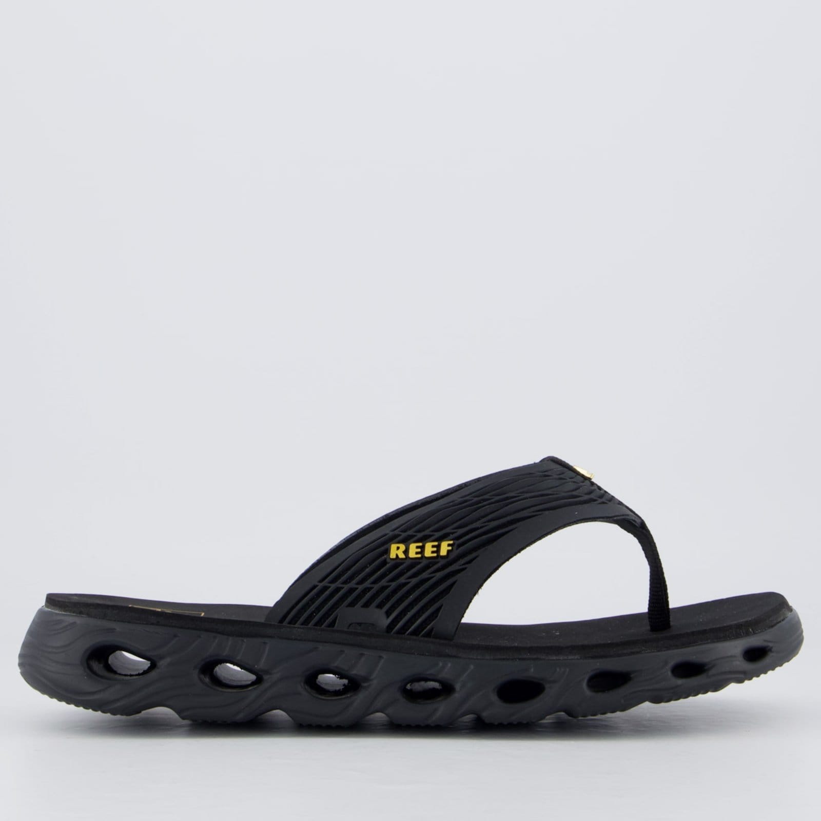 Vista 2 Chinelo Reef Vision Reef preto