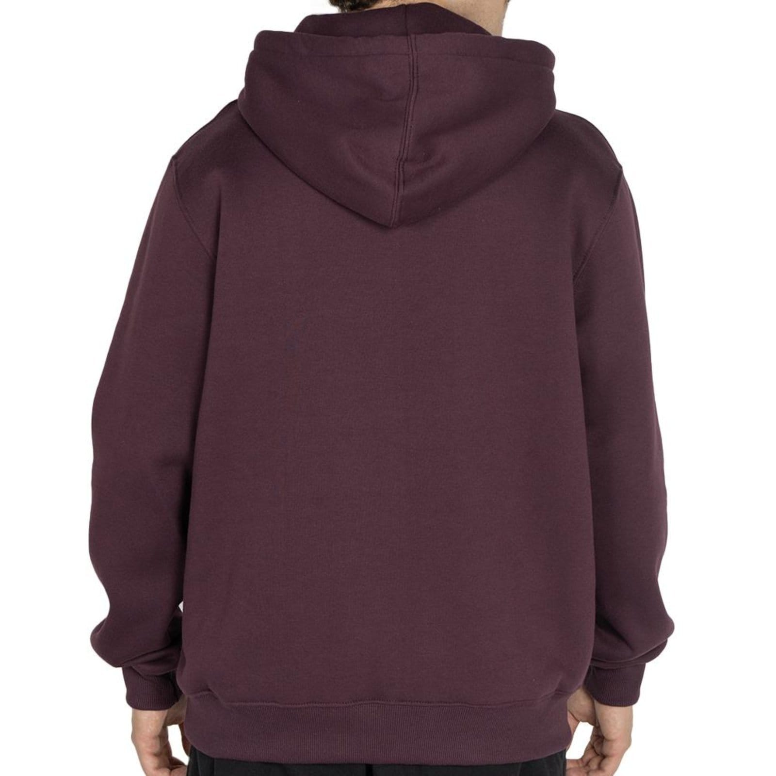 Vista 2 Moletom DC Shoes Canguru Pallet WT25 Masculino Bordô DC Shoes vermelho